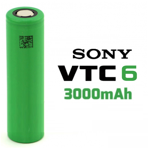 IMR VTC6 18650 3000 mAh 30A Sony