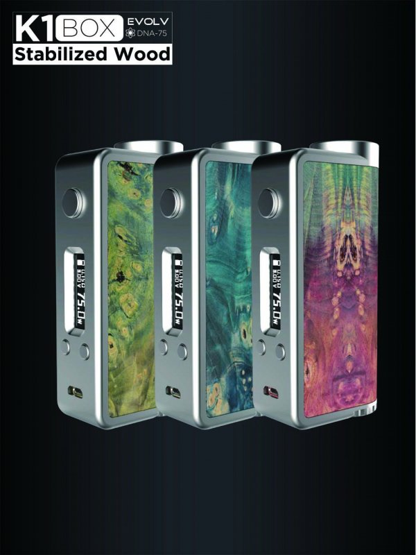 box k1 dna 75w bois stabilise-kangertech