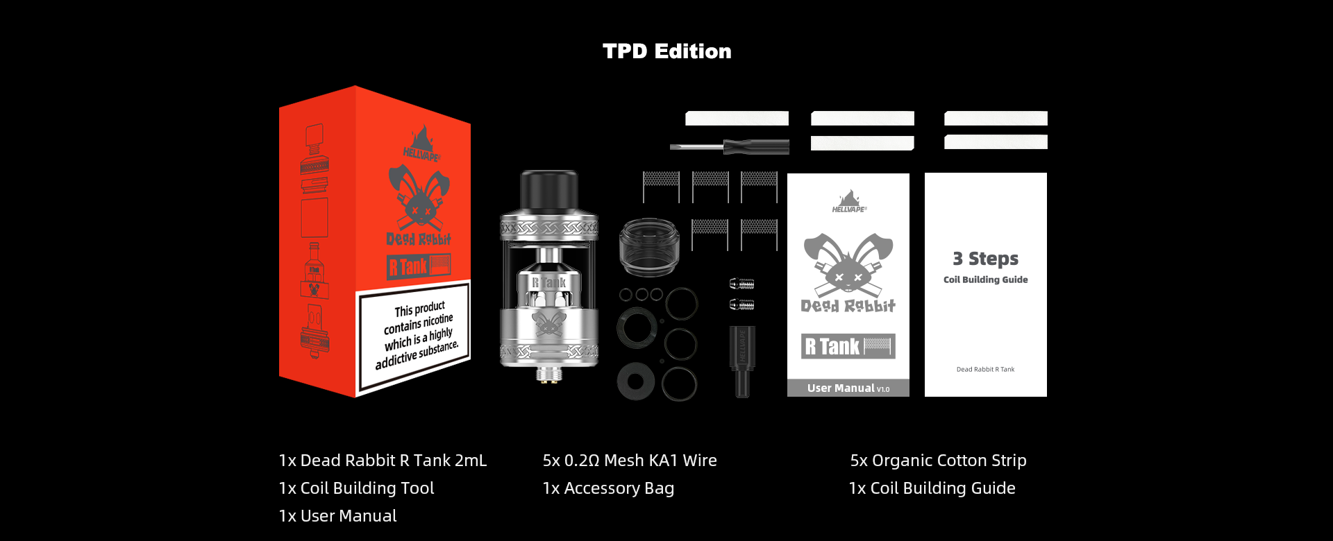 DEAD RABBIT R TANK - HELLVAPE