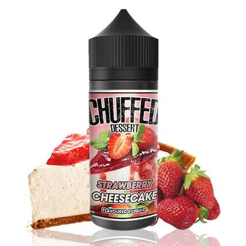 E-Liquide Gâteau au fromage aux fraises 100ml 00mg-Chuffed