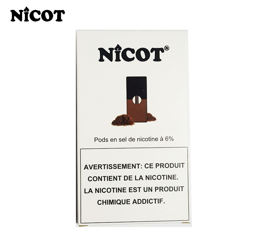 tobacco 60mg pack 4 pods-nicot/juul