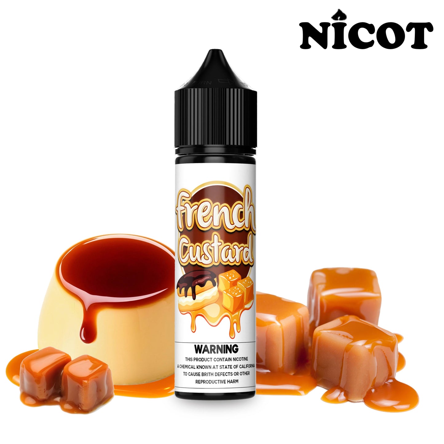 French Custard 60ml-Nicot