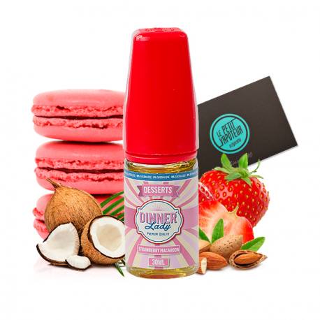 Strawberry Macaroon30ml-Dinner Lady