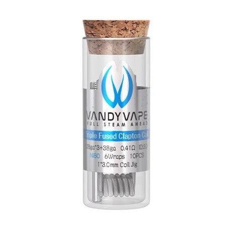 Fused Clapton 0.26ohm Ni80 10pcs-Vandyvape