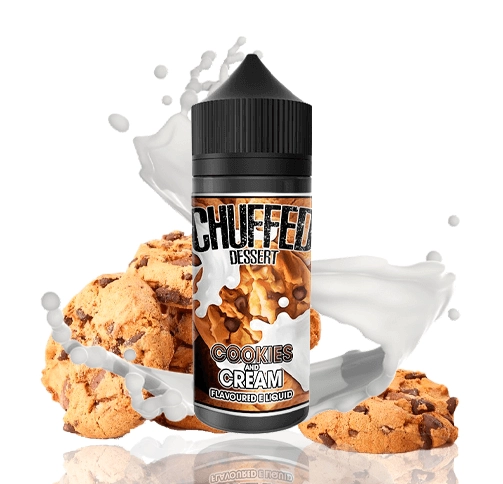 E-Liquide Dessert Cookies And Cream 100ml 00mg-Chuffed