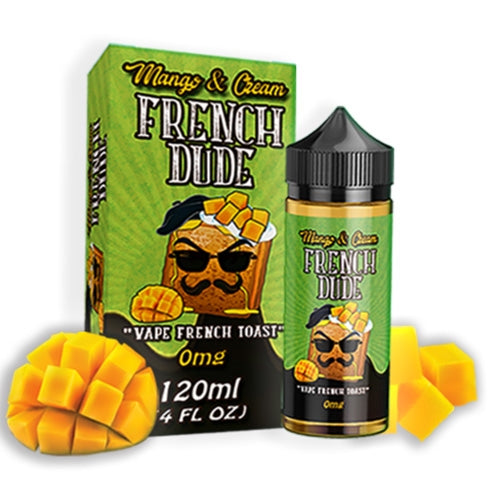 French Dude Mango and Cream 120ml-Vape Breakfast Classics