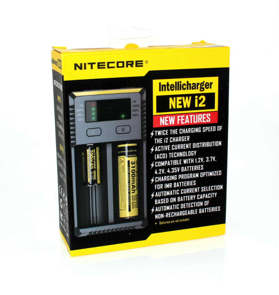 chargeur nitecore new i2