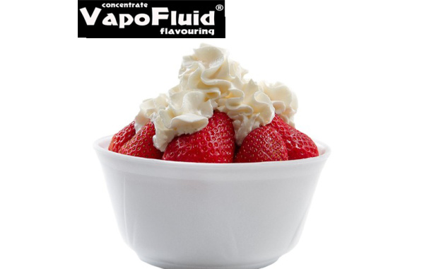 Strawberry cream 15/125ml-Vapofluid E-flavors