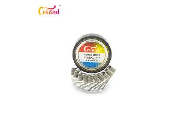 Coil framed staple Ni80 0.2ohm pack 10-Coiland