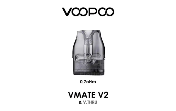 Pod remplacement Vmate/ Vthru V2 0.7 Ohm-Voopoo
