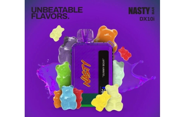 Nasty 10k- Gummy Bear 50mg