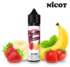 Strawberry Banana 60ml-Nicot