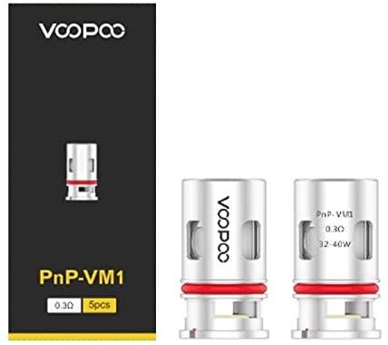 résistances pnp-vm1 0.3ohm coil-voopoo